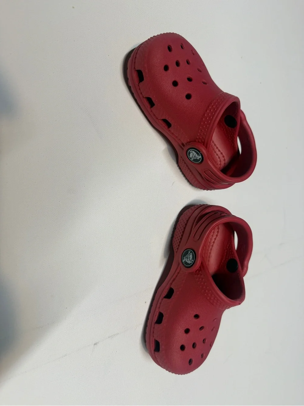 CROCS Kids' Classic Clog in Red